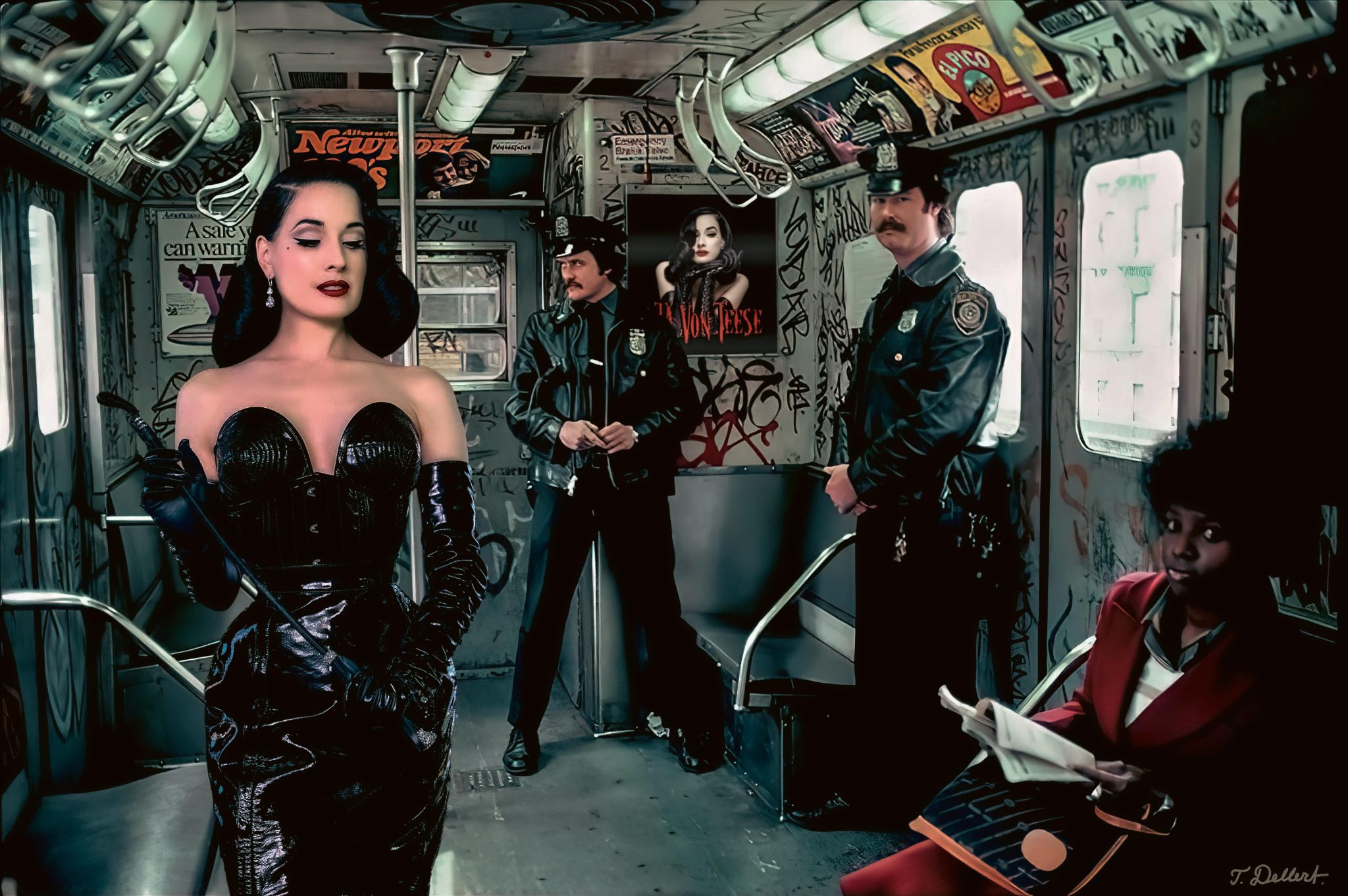 DITA in the Manhattan Subway  2